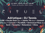 Rituel avec Adriatique et Dj Tennis 