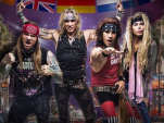 Steel Panther en concert au Bataclan de Paris en février 2019