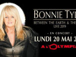 Bonnie Tyler en concert à l’Olympia de Paris en mai 2019