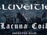 Eluveitie en concert à L'Elysée Montmartre en décembre 2019