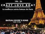 Saint Valentin 2019 : Crazy Love Boat Party en mode after work au River's King