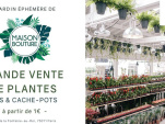 Le Jardin Éphémère de Maison Bouture : nouvelle grande vente de plantes à Paris