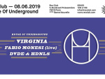 House Of Underground invite Virginia and Fabio Monesi au Rex Club