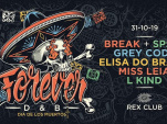Forever DNB au Rex Club avec Break, Grey Code et Elisa Do Brasil 