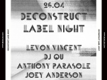 Rex Club « 25 years » : Deconstruct Night avec Levon Vincent