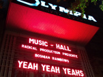 Report : Yeah Yeah Yeahs à l’Olympia