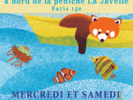 La péniche La Javelle organise des ateliers pour enfants !