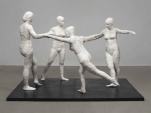 George Segal, l'exposition à la galerie Templon