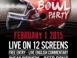 Paris’s Biggest Superbowl Party XLIX 2015