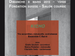 "Kicho" Trio Ensemble C Barré - Cycle de musique contemporaine