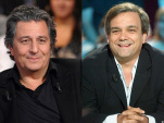 Christian Clavier et Didier Bourdon dans La Cage aux Folles mise en scène par Pierre Mondy