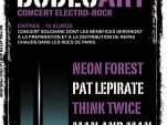 Neon Forest, Pat le Pirate, Think Twice, Man & Man, Paris, Glaz'art, Concert, Solidarité 