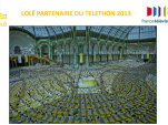 Lolë accompagne le Téléthon 2013