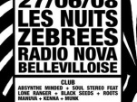 Concert, Paris, Nuit Zébrée, Radio Nova, Bellevilloise