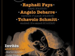 Concerts, Paris, Alhambra, Jazz Manouche, Nuits manouches, Raphaël Fays, Angelo Debarre, Tchavolo Schmitt
