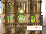 Exposition LEGO à l'Hôtel de Ville - façade de Notre Dame de Paris