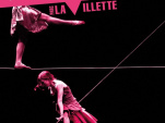 Spectacle, Cirque, Paris, Colporteurs, Villette, Le fil sous la neige