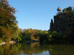 Le parc des Buttes-Chaumont à Paris