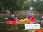 La base nautique gratuite du Bras Marie : du kayak et du canoë sur la Seine face à l'Île Saint-Louis