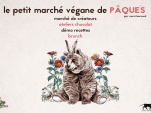 Le petit marché végane de Pâques à la REcyclerie
