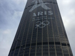 Les JO s'affichent sur la tour Montparnasse