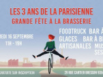 Grande fête de la brasserie La Parisienne pour ses trois ans !