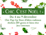 Chic, c'est Noël !, le pop-up store green de Chic des Plantes