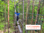 Aventure Floréval, le parcours en pleine nature
