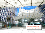 Réouverture du toit de la Grande Arche de La Défense