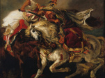 Exposition au Musée Delacroix, Un duel romantique, Le Giaour de Lord Byron par Delacroix