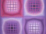 Victor Vasarely, une autre dimension : l'exposition inédite à la Galerie A&R Fleury
