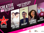 Creative Live Session by Virgin Radio au Yoyo avec Boulevard des Airs, Bon Entendeur… : invitations