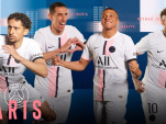 PSG : le nouveau maillot extérieur blanc et rose en hommage au Grand Paris