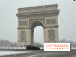La Neige à Paris - Arc de Triomphe