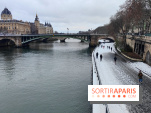 La Neige à Paris - quais de Seine