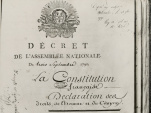 Éphéméride du 3 septembre à Paris : L'adoption de la première Constitution française à Paris