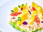La recette de la salade de king crab du chef Jérôme Videau