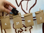 Le calendrier de l'Avent 2021 bio et écoresponsable de la chocolaterie Mon Jardin chocolaté
