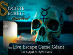 Escape game géant Halloween - Percez les mystères de la "Société secrète"