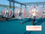 Animation de Bubble Foot sur la Tour Montparnasse