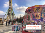 Le Marché de Noël des Tuileries à Paris, manèges