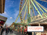 Le Marché de Noël des Tuileries à Paris, grande roue