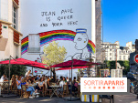 Jean Paul Gaultier célèbre le mois des fiertés avec une fresque arty à son image dans le Marais