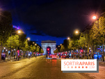 Visuel Paris Arc de Triomphe Champs Elysées nuit