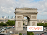 Visuel Paris nuages arc de triomphe