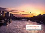 Visuel Paris - coucher de soleil - Seine