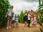Pop Corn Labyrinthe Essonne : un labyrinthe géant dans un champs de maïs à Marcoussis