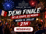Fan zone VIP au cœur de Paris pour la Coupe du Monde de foot