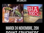 Navel, Sharko, Concerts, Paris, Point Ephémère
