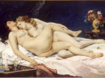 Le Sommeil, Gustave Courbet